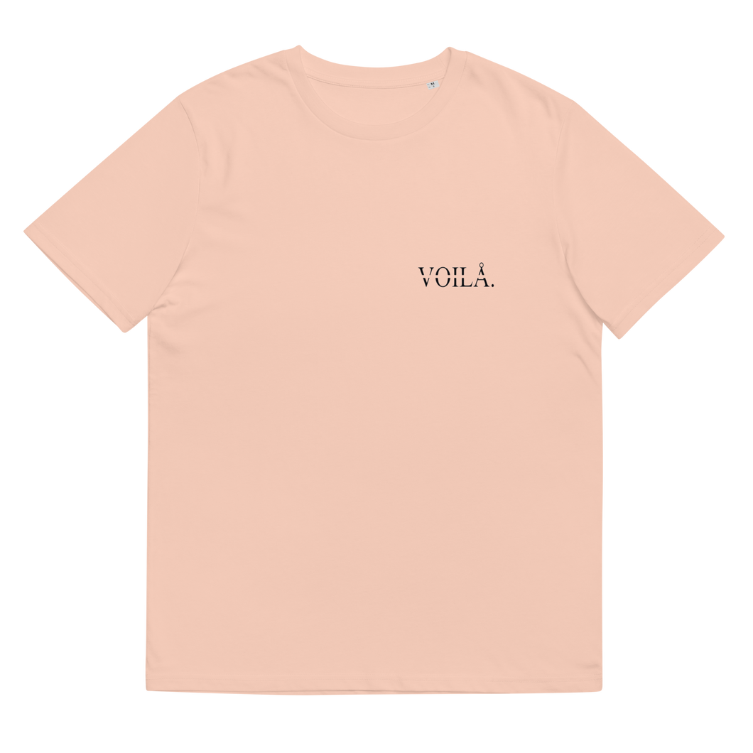 VOILÅ BIO BAUMWOLL T-SHIRT PECHE